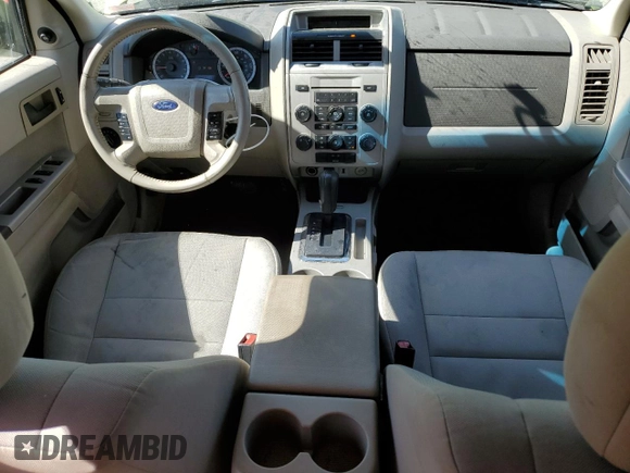 2012 Ford Escape XLT with VIN 1FMCU0D73CKB03720, listed as a Copart auction lot 49906865 with 236,158 mi miles and Salvage title. Bid and sale history available at DreamBid. Image 8.
