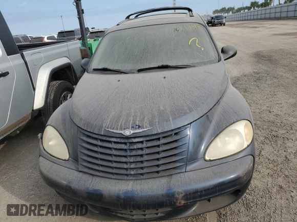 2003 Chrysler PT Cruiser Limited with VIN 3C8FY68B43T525676, listed as a Copart auction lot 76302814 with 0 mi miles and Salvage Title. Bid and sale history available at carsss.com. Image 5.