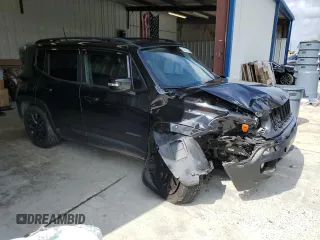 2018 Jeep Renegade Altitude with VIN ZACCJABB2JPJ02780, listed as a Copart auction lot 61401135 with 120,975 mi miles and Salvage title. Bid and sale history available at DreamBid. Image 4.