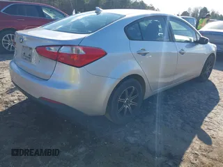 2014 Kia Forte LX with VIN KNAFK4A61E5241121, listed as a IAAI auction lot 41223328 with 155,663 mi miles. Bid and sale history available at carsss.com. Image 4.