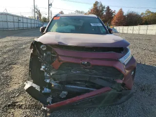 2021 Toyota RAV4 Hybrid XLE with VIN JTMRWRFV7MD130630, listed as a Copart auction lot 76802014 with 0 mi miles and Salvage Title. Bid and sale history available at carsss.com. Image 5.