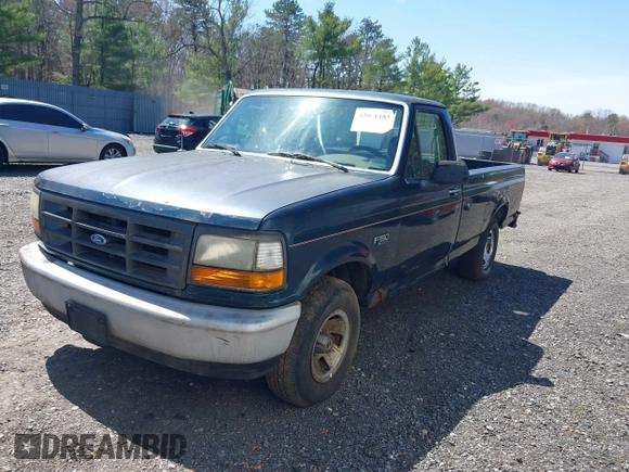 1995 Ford F-150 with VIN 1FTDF15Y5SNA21470, listed as a IAAI auction lot 42066183 with 112,523 mi miles. Bid and sale history available at carsss.com. Image 2.