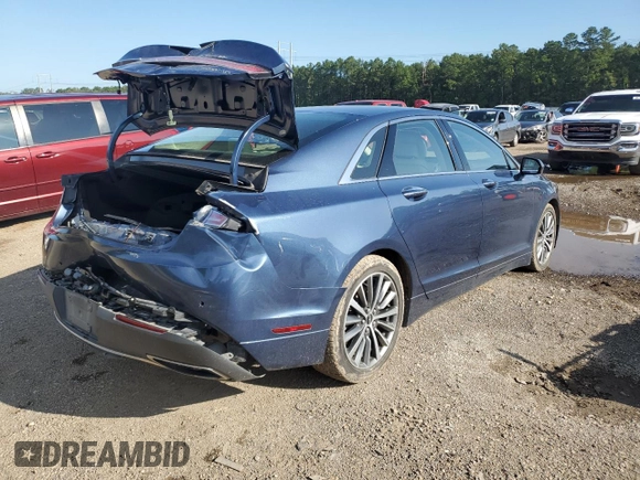 2019 Lincoln MKZ Reserve I with VIN 3LN6L5D96KR618512, listed as a Copart auction lot 62290405 with 55,686 mi miles and Salvage title. Bid and sale history available at DreamBid. Image 3.