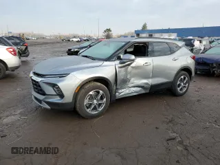 2023 Chevrolet Blazer LT with VIN 3GNKBDRS2PS122920, listed as a Copart auction lot 83673654 with 15,989 mi miles and Clean title. Bid and sale history available at DreamBid. Image 1.