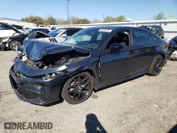 2024 Honda Civic Sport с VIN 2HGFE2F50RH568365, выставлен на аукционе Copart как лот 50270715 с пробегом 16 642 миль миль и Списание • Salvage title. История ставок и продаж доступна на DreamBid. Изображение 1.