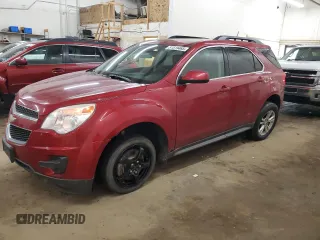 2014 Chevrolet Equinox LT with VIN 1GNFLFEK1EZ137845, listed as a Copart auction lot 51519465 with 133,353 mi miles and Salvage Title. Bid and sale history available at DreamBid. Image 1.