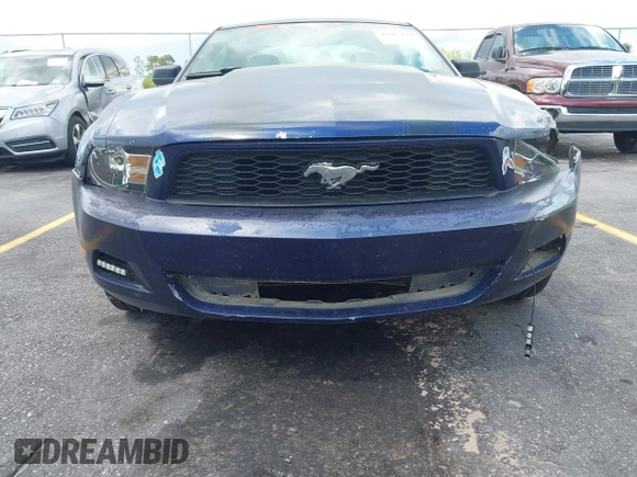 2010 Ford Mustang V6 with VIN 1ZVBP8AN6A5158017, listed as a IAAI auction lot 42005121 with 229,045 mi miles and . Bid and sale history available at DreamBid. Image 12.