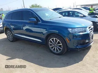 2018 Audi Q7 Premium Plus z VIN WA1LAAF74JD028974, wystawiony jako IAAI lot #42078469 z przebiegiem 108 529 mil mil oraz . Historia ofert i sprzedaży dostępna na DreamBid. Obrazek 1.