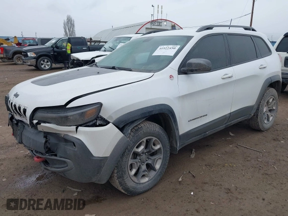 2019 Jeep Cherokee Trailhawk Elite с VIN 1C4PJMBX1KD476881, выставлен на аукционе IAAI как лот 41922450 с пробегом 75 248 миль миль и . История ставок и продаж доступна на DreamBid. Изображение 2.