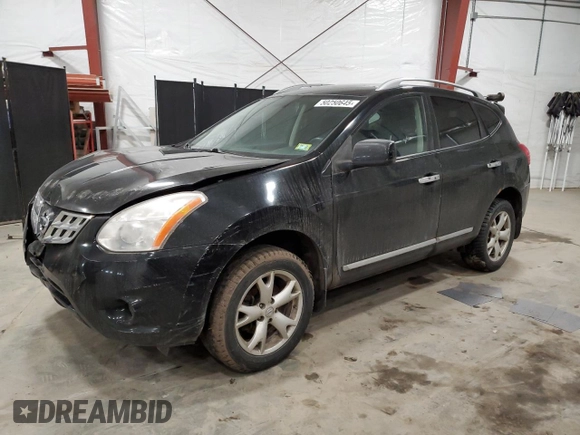 2011 Nissan Rogue S z VIN JN8AS5MV3BW313324, wystawiony jako Copart lot #50250645 z przebiegiem 182 846 mil mil oraz Nie do naprawy • Non repairable. Historia ofert i sprzedaży dostępna na DreamBid. Obrazek 1.