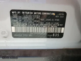2022 Mitsubishi Outlander ES with VIN JA4J3TA81NZ052753, listed as a Copart auction lot 49464195 with 71,056 mi miles and Salvage Title. Bid and sale history available at carsss.com. Image 15.