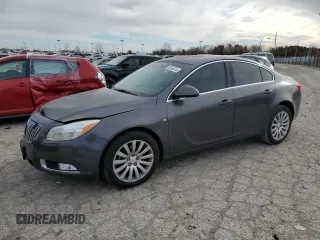 2011 Buick Regal CXL RL1 with VIN W04GN5EC1B1027425, listed as a Copart auction lot 82635014 with 80,777 mi miles and Salvage Title. Bid and sale history available at carsss.com. Image 1.