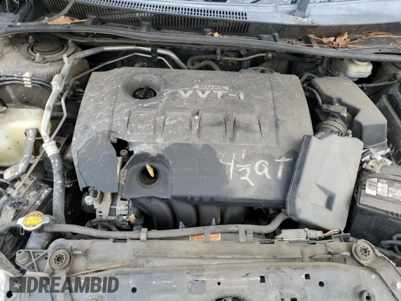 2010 Toyota Corolla with VIN 1NXBU4EE0AZ327755, listed as a Copart auction lot 44356825 with 0 mi miles and Salvage Title. Bid and sale history available at carsss.com. Image 12.