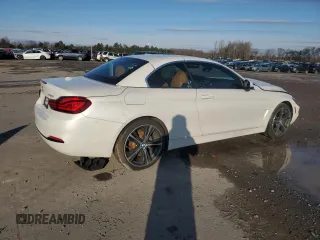 2020 BMW 4 Series 430i xDrive with VIN WBA4Z3C00L5P09777, listed as a Copart auction lot 85852324 with 24,848 mi miles and Salvage title. Bid and sale history available at DreamBid. Image 3.