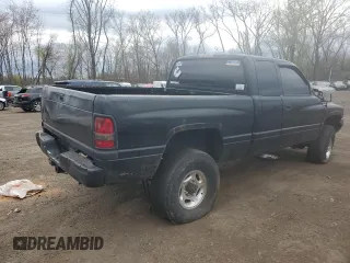 2001 Dodge Ram 2500 with VIN 3B7KF23671G169545, listed as a Copart auction lot 52175465 with 317,795 mi miles and Salvage Title. Bid and sale history available at carsss.com. Image 3.