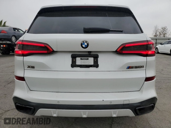 2020 BMW X5 M50i with VIN 5UXJU4C00LL228142, listed as a Copart auction lot 81246294 with 86,014 mi miles and Clean Title. Bid and sale history available at DreamBid. Image 6.