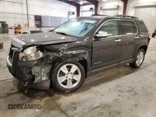 2014 GMC Terrain SLE with VIN 2GKFLWEK2E6161645, listed as a Copart auction lot 86582624 with 114,857 mi miles and Salvage Title. Bid and sale history available at carsss.com. Image 1.