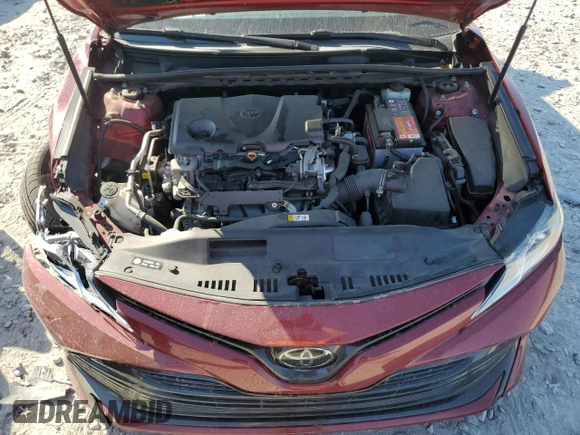 2020 Toyota Camry LE with VIN 4T1C11AK6LU947925, listed as a Copart auction lot 47121015 with 103,598 mi miles and Salvage Title. Bid and sale history available at carsss.com. Image 12.