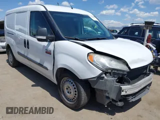 2017 Ram ProMaster City Cargo Van Tradesman with VIN ZFBERFAB5H6E03114, listed as a IAAI auction lot 41968988 with 125,998 mi miles. Bid and sale history available at carsss.com. Image 1.