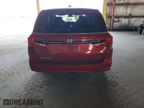 2022 Honda Odyssey Touring с VIN 5FNRL6H89NB053400, выставлен на аукционе Copart как лот 60657685 с пробегом 40 371 миль миль и Списание • Salvage title. История ставок и продаж доступна на DreamBid. Изображение 6.