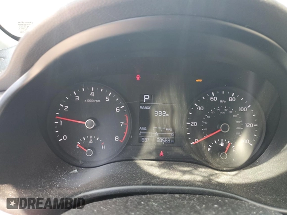 2022 Kia Rio S with VIN 3KPA24AD6NE474136, listed as a Copart auction lot 70765494 with 30,568 mi miles and Salvage Title. Bid and sale history available at DreamBid. Image 9.