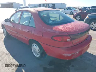 2000 Ford Escort Fleet with VIN 3FAFP13P8YR209122, listed as a IAAI auction lot 40254803 with 147,382 mi miles. Bid and sale history available at carsss.com. Image 3.