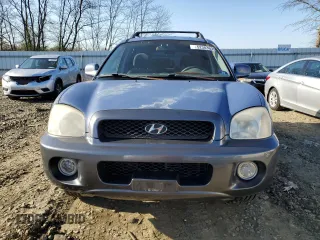 2002 Hyundai Santa Fe GLS with VIN KM8SC13D72U229643, listed as a Copart auction lot 52303635 with 71,912 mi miles and Salvage Title. Bid and sale history available at carsss.com. Image 5.
