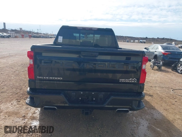 2020 Chevrolet Silverado 1500 High Country with VIN 3GCUYHEL2LG432410, listed as a IAAI auction lot 40676197 with 60,657 mi miles. Bid and sale history available at carsss.com. Image 16.