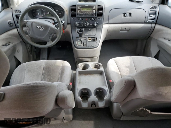 2006 Kia Sedona LX with VIN KNDMB233X66086517, listed as a Copart auction lot 49171424 with 167,999 mi miles and Salvage Title. Bid and sale history available at carsss.com. Image 8.