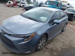 2021 Toyota Corolla LE with VIN 5YFEPMAE2MP183559, listed as a IAAI auction lot 41515625 with 83,313 mi miles. Bid and sale history available at carsss.com. Image 2.