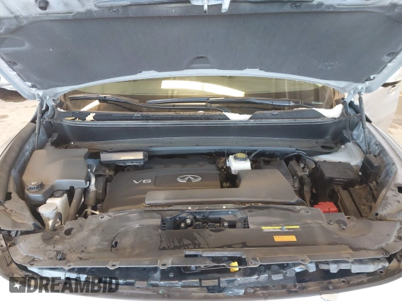 2017 Infiniti QX60 with VIN 5N1DL0MM3HC525307, listed as a IAAI auction lot 41578552 with 54,313 mi miles and . Bid and sale history available at DreamBid. Image 10.
