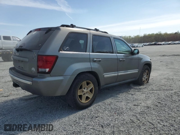 2007 Jeep Grand Cherokee Limited with VIN 1J8HR58287C627705, listed as a Copart auction lot 50090375 with 286,074 mi miles and Clean Title. Bid and sale history available at carsss.com. Image 3.