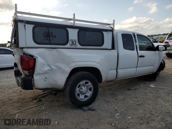 2020 Toyota Tacoma SR with VIN 5TFRX5GN7LX180297, listed as a Copart auction lot 52489965 with 112,238 mi miles and Non Repairable. Bid and sale history available at DreamBid. Image 3.