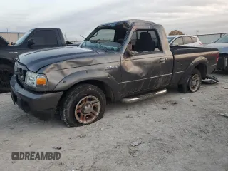 2008 Ford Ranger XL with VIN 1FTYR10U28PA45512, listed as a Copart auction lot 85021484 with 107,377 mi miles and Salvage Title. Bid and sale history available at carsss.com. Image 1.