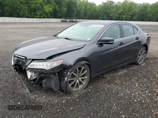 2015 Acura TLX Technology with VIN 19UUB3F50FA006241, listed as a Copart auction lot 57661905 with 111,076 mi miles and Salvage title. Bid and sale history available at DreamBid. Image 1.