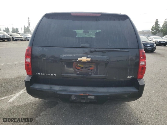 2007 Chevrolet Suburban LS with VIN 1GNFC16027J343774, listed as a Copart auction lot 76613034 with 0 mi miles and Salvage Title. Bid and sale history available at carsss.com. Image 6.