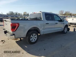 2023 Ford F-150 XL with VIN 1FTEW1C80PKD44468, listed as a Copart auction lot 50555375 with 49,411 mi miles and Clean title. Bid and sale history available at DreamBid. Image 3.