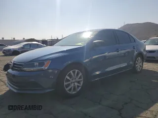 2015 Volkswagen Jetta Sport with VIN 3VWB17AJ0FM287784, listed as a Copart auction lot 44449605 with 160,814 mi miles and Salvage title. Bid and sale history available at DreamBid. Image 1.