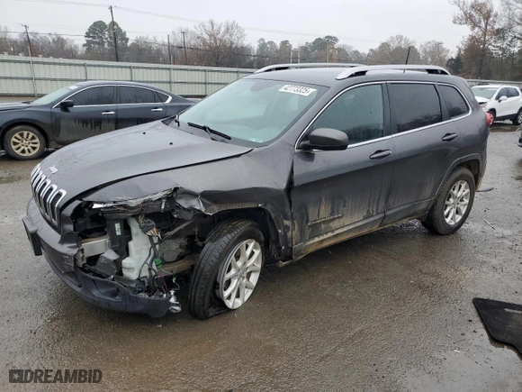2016 Jeep Cherokee Latitude with VIN 1C4PJMCS8GW260881, listed as a Copart auction lot 42773325 with 89,221 mi miles and Salvage Title. Bid and sale history available at carsss.com. Image 1.
