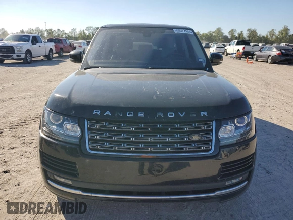2017 Land Rover Range Rover with VIN SALGS5FE3HA339374, listed as a Copart auction lot 80572104 with 129,795 mi miles and Clean title. Bid and sale history available at DreamBid. Image 5.