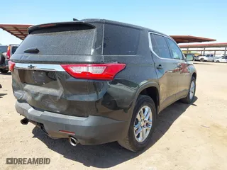 2021 Chevrolet Traverse LS with VIN 1GNERFKW0MJ165988, listed as a IAAI auction lot 42018002 with 72,315 mi miles. Bid and sale history available at carsss.com. Image 4.
