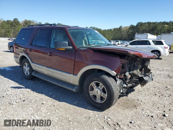 2006 Ford Expedition Eddie Bauer with VIN 1FMFU17546LA79665, listed as a Copart auction lot 50339615 with 159,145 mi miles and Salvage Title. Bid and sale history available at carsss.com. Image 4.
