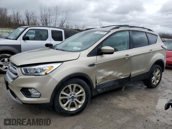 2018 Ford Escape SEL with VIN 1FMCU9HDXJUD01751, listed as a Copart auction lot 51051245 with 153,461 mi miles and Salvage Title. Bid and sale history available at carsss.com. Image 1.