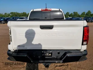 2023 Chevrolet Colorado 2WD Work Truck with VIN 1GCPSBEK5P1136711, listed as a Copart auction lot 65025115 with 29,219 mi miles and Salvage title. Bid and sale history available at DreamBid. Image 6.