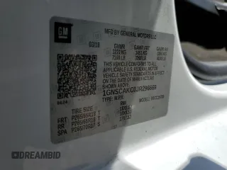 2018 Chevrolet Tahoe LS with VIN 1GNSCAKC0JR296669, listed as a Copart auction lot 54044745 with 147,457 mi miles and Salvage title. Bid and sale history available at DreamBid. Image 14.