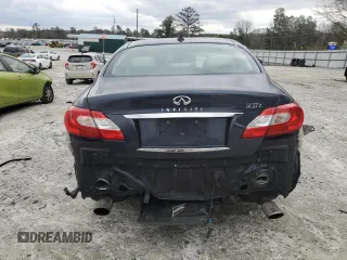 2011 Infiniti M with VIN JN1BY1AR6BM375779, listed as a Copart auction lot 47879435 with 245,770 mi miles and Salvage Title. Bid and sale history available at DreamBid. Image 6.