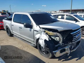 2016 Ford F-150 XL with VIN 1FTEW1CF5GKF16198, listed as a IAAI auction lot 42216480 with 137,189 mi miles and . Bid and sale history available at DreamBid. Image 1.