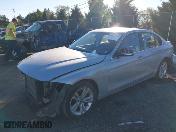 2017 BMW 3 Series 330i with VIN WBA8B9G30HNU57209, listed as a IAAI auction lot 40523376 with 94,338 mi miles. Bid and sale history available at carsss.com. Image 17.
