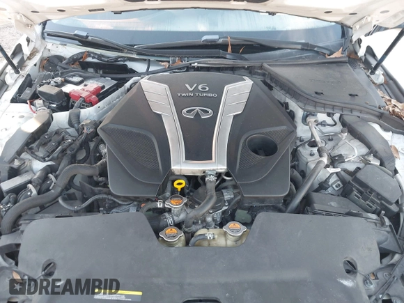 2018 Infiniti Q50 Sport with VIN JN1EV7APXJM362748, listed as a IAAI auction lot 41443052 with 77,897 mi miles and . Bid and sale history available at carsss.com. Image 10.