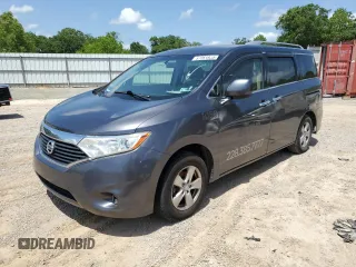 2017 Nissan Quest SV z VIN JN8AE2KP5H9166683, wystawiony jako Copart lot #57361935 z przebiegiem 310 741 mil mil oraz Czysty tytuł • Clean title. Historia ofert i sprzedaży dostępna na DreamBid. Obrazek 1.